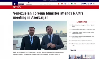 Qoşulmama Hərəkatının Bakıda keçirilən nazirlər görüşü dünya mediasının diqqət mərkəzində olub