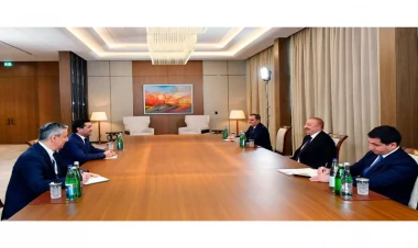 İlham Əliyev Özbəkistanın xarici işlər nazirini qəbul edib - VİDEO