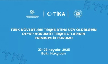 Türk Dövlətləri Təşkilatına üzv ölkələrin qeyri-hökumət təşkilatlarının həmrəylik forumu keçiriləcək