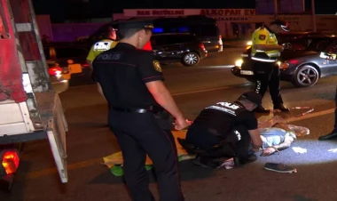 Bakıda avtomobil piyadanı vuraraq öldürüb - FOTO