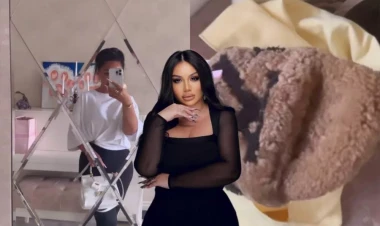 Lətifə qarderobundakı bahalı aksesuarlarını göstərdi - 997 dollarlıq çəkələk... - VİDEO