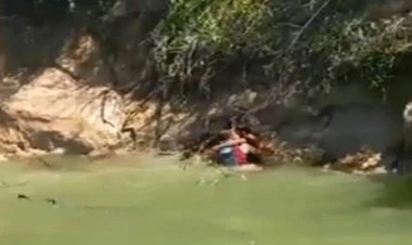 Batma təhlükəsi ilə üzləşən şəxs belə xilas edilib - VİDEO