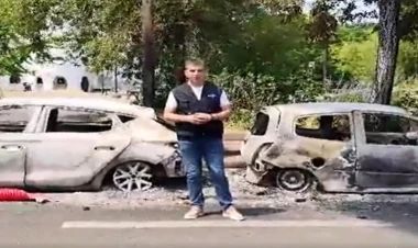 Fransada iğtişaşlarda AzTV-nin əməkdaşları hücuma məruz qaldılar, silahla hədələndilər - VİDEO