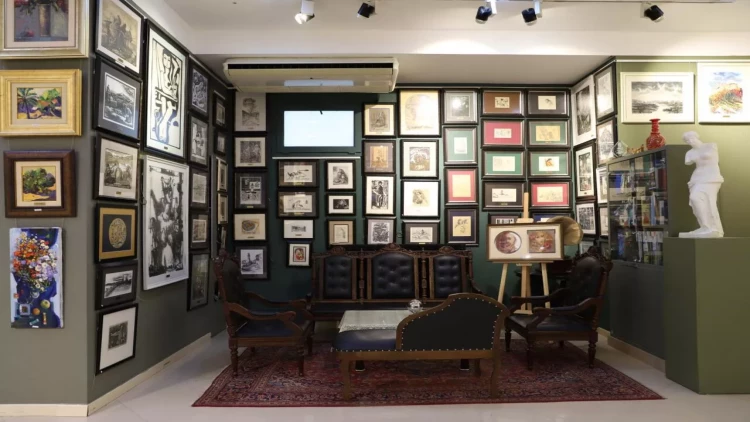 Xətai Sənət Mərkəzində Beynəlxalq Akvarel qalereyasi fəaliyyətə başladi - FOTO