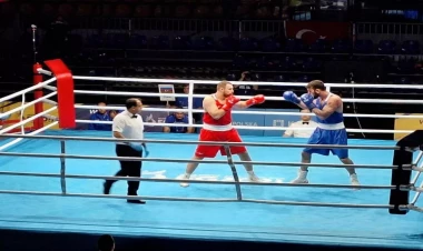 Boksçumuz III Avropa Oyunlarında ikinci qələbəsini qazanıb - FOTO