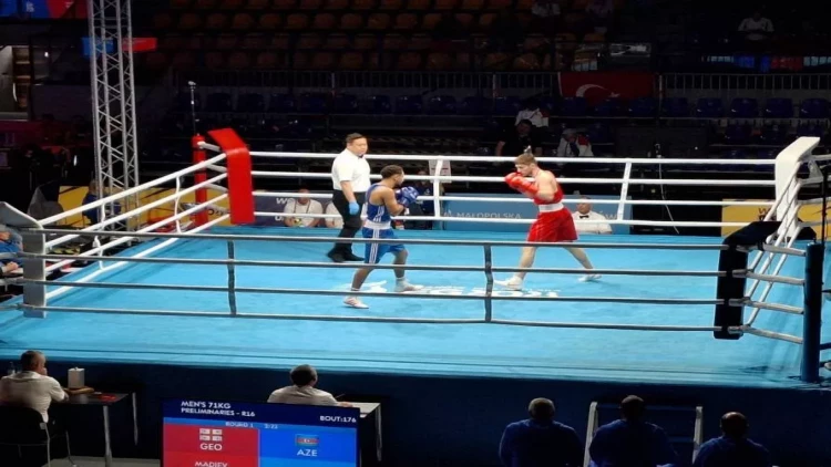 Boksçumuz Avropa Oyunlarının dörddəbir finalına yüksəldi - FOTO