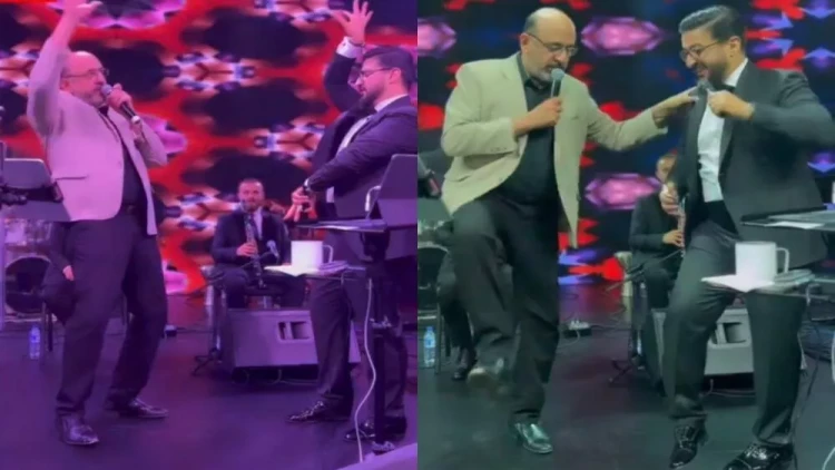 Eyyub Yaqubovla Abbas Bağırovun maraqlı görüntüləri - VİDEO