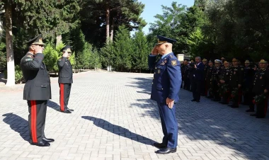 Hərbi qulluqçulara ali hərbi rütbələr təqdim edildi - FOTO