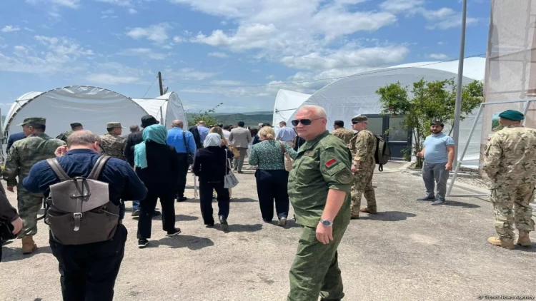 Xarici diplomatlar Laçında yenidənqurma və abadlıq işləri ilə tanış olublar - FOTO