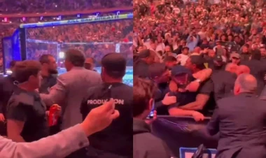 Makqreqorun dostu Nurməhəmmədovun komandası ilə DAVA SALDI - VİDEO