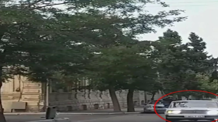 Xaçmazda avtoxuliqanlıq edən şəxs həbs edildi - VİDEO