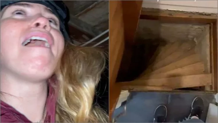 3 ildən sonra evindəki gizli yolun qapısını açdı, indi hər gecə qorxulu anlar yaşayır - VİDEO