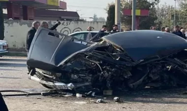 Ağcabədidə ağır qəza - sürücü öldü - YENİLƏNİB - FOTO