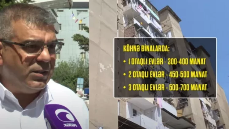 Kirayə mənzillər bu səbəbdən BAHALAŞIR... - VİDEO