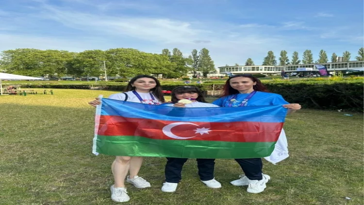 Azərbaycan gimnastından Xüsusi Yay Olimpiya Oyunlarında 1 qızıl və 3 bürünc medal - FOTO