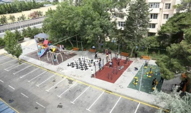 Daha bir həyət abadlaşdırıldı - FOTO