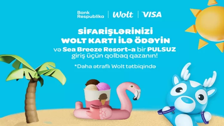 Bank Respublika, VISA və Wolt-dan yay günləri üçün yeni kampaniya!