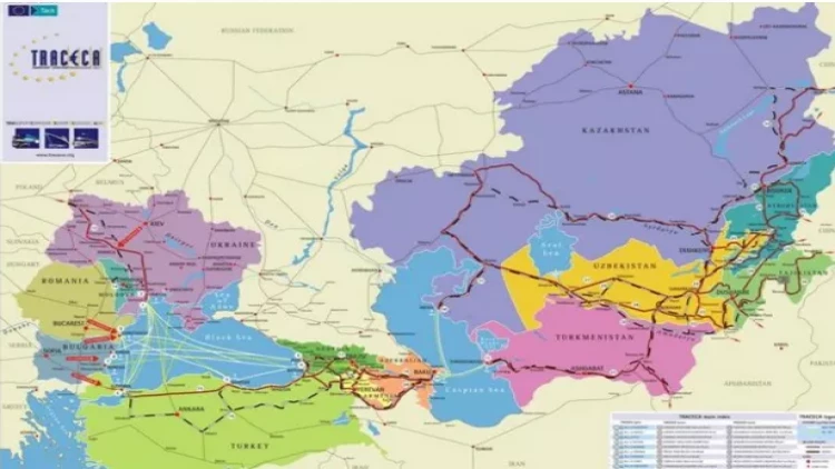 Avropa, Qafqaz və Mərkəzi Asiyanı birləşdirən strateji nəqliyyat körpüsü