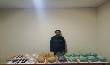 İrandan Azərbaycana PUA ilə narkotik keçirilməsinin qarşısı alındı - FOTO