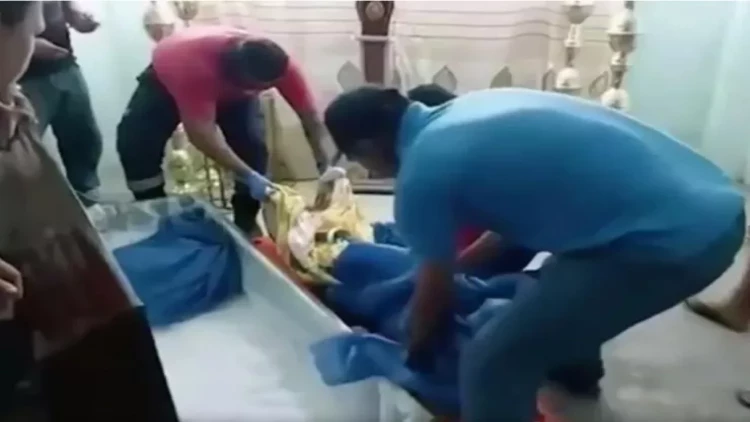 Az qala diri-diri basdırılan qadın öldü