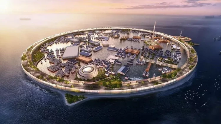 Fantastik üzən şəhər - orada nə qədər insan yaşaya bilər?