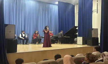 Naxçıvan Dövlət Uşaq Filarmoniyası Azərbaycan Dövlət Uşaq Filarmoniyasının qonağı olub - FOTO