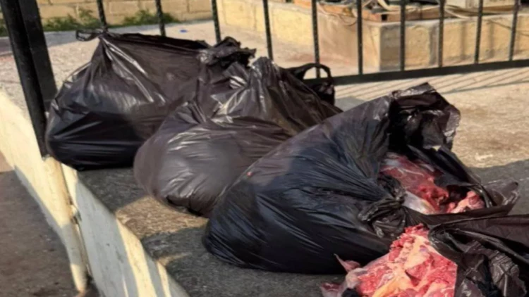 At ətini mal əti adı ilə Bakıda satmaq istədi - FOTO