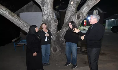 Leyla və Arzu Əliyevalar Pəncəli Teymurovun ailəsini ziyarət ediblər - FOTO