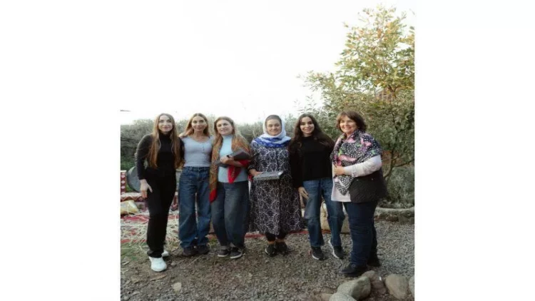 Leyla Əliyeva, Arzu Əliyeva və Alena ƏliyevaLənkəranda fermer təsərrüfatı ilə tanış olublar - FOTO