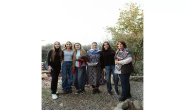 Leyla Əliyeva, Arzu Əliyeva və Alena ƏliyevaLənkəranda fermer təsərrüfatı ilə tanış olublar - FOTO