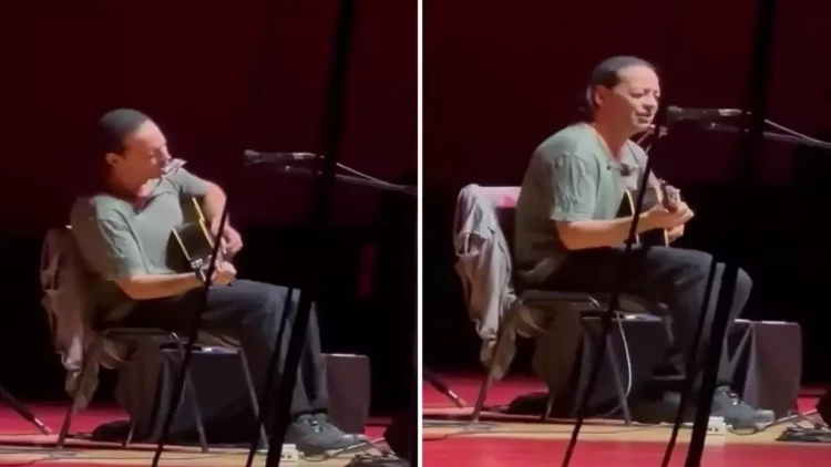 Universitetdə konsert verdi, oxuduğu mahnı səs-küyə səbəb oldu - VİDEO