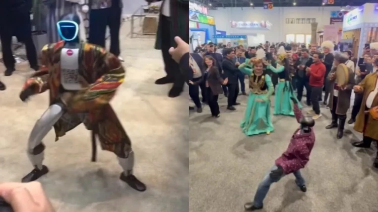 Robotun “Qaragöz boy-boy” rəqsi gündəm oldu - VİDEO