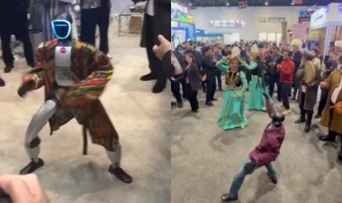 Robotun “Qaragöz boy-boy” rəqsi gündəm oldu - VİDEO