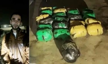 Keçmiş məhkum 22 kq narkotiklə saxlanıldı - VİDEO