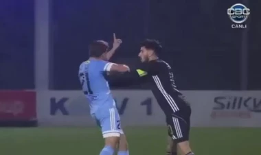 Rəşad Sadıqov Zubirə qırmızı verilməsini istədi - VİDEO - FOTO