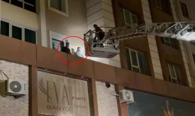 Pəncərədən çarşafla enərkən görən onları oğru sandı, sən demə onlar... - FOTOlar