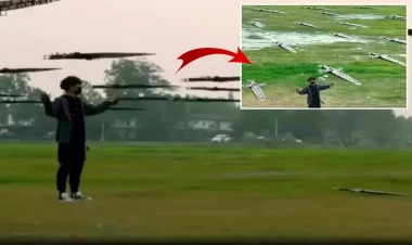 ABŞ-nin yuxularını qaçıracaq görüntü - Dron ordusu qurdu - VİDEO