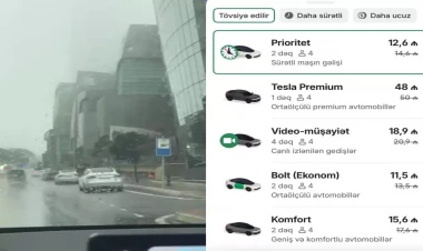 “Bolt” biznes taksiləri bloklayır – Aeroporta 50 manatlıq “Tesla” oyunu nədir? - ŞİKAYƏT