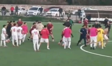 Türkiyədə qalib gələn komandaya hücum etdilər - yaralılar var - VİDEO