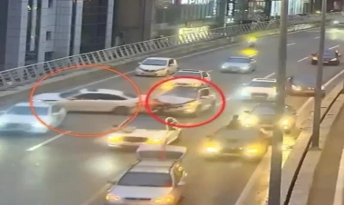 Toy karvanındakı şounun nəticəsi qəza ilə bitdi - ANBAAN GÖRÜNTÜ