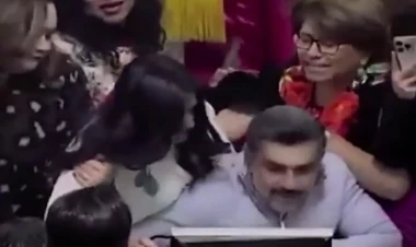 Qadın deputatlar arasında dava düşdü - VİDEO