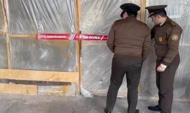 Masazırda mebel sexinin fəaliyyəti dayandırıldı - VİDEO
