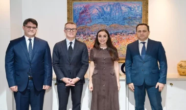 Leyla Əliyeva ÜST-nin Avropa üzrə Regional Ofisinin xüsusi nümayəndəsi ilə görüşüb - FOTO