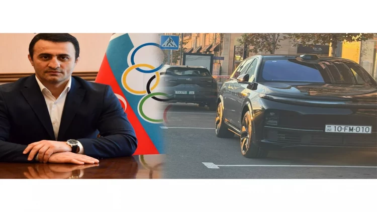 Fərid Mansurov maşını əks istiqamətdə saxladı - VİDEO - FOTO