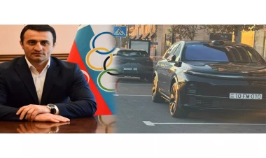 Fərid Mansurov maşını əks istiqamətdə saxladı - VİDEO - FOTO