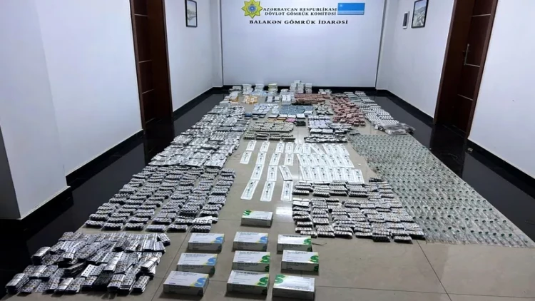 Balakən gömrüyündə böyük ifşa: 83 min ədəd dərman müsadirə olundu
