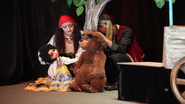 Kukla səhnəsinin “Qaraca qız”ı  - FOTOlar