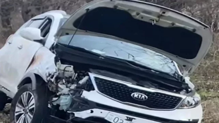 Ağcabədidə ağır qəzaya - Yaralılar var - FOTO