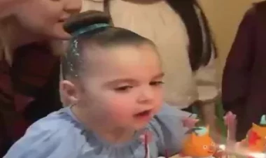 Azərin qızının ad gününü qeyd etdilər - VİDEO