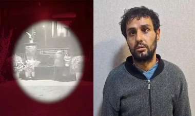 Şəhid bulağından və avtomobillərdən oğurluq edən şəxs saxlanıldı - VİDEO